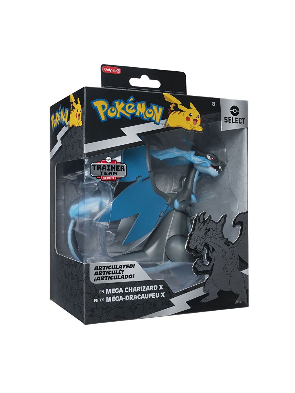 Select Seri Eklemli Figür Mega Charizard X PKW3428-2