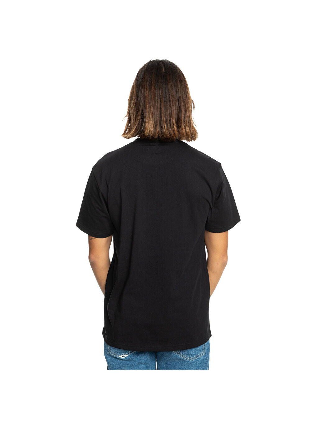 Comp Logo Erkek Siyah Tişört-4