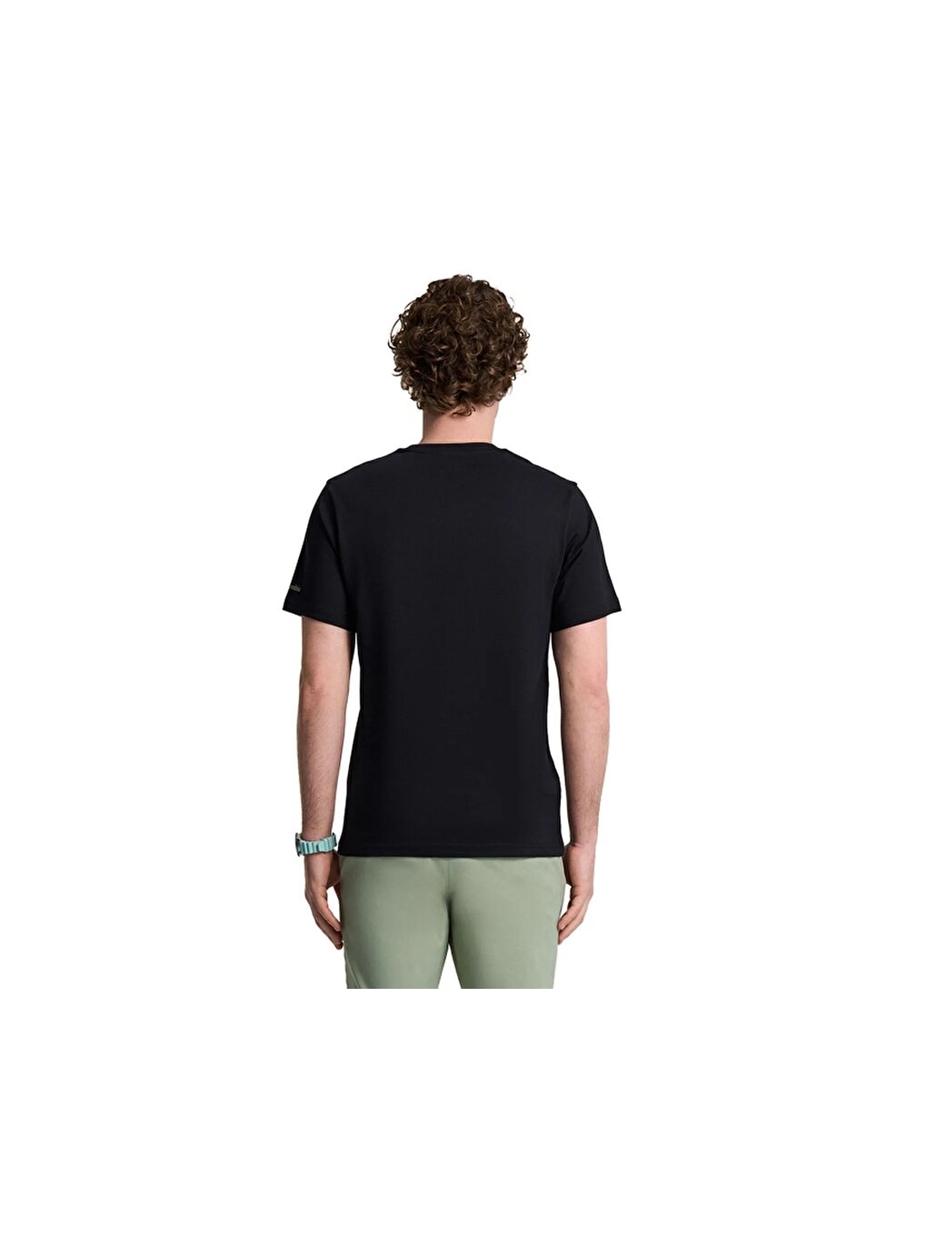 Siyah CSC M Branded Peaks SS Tee Erkek Kısa Kollu Tişört CS0414-1