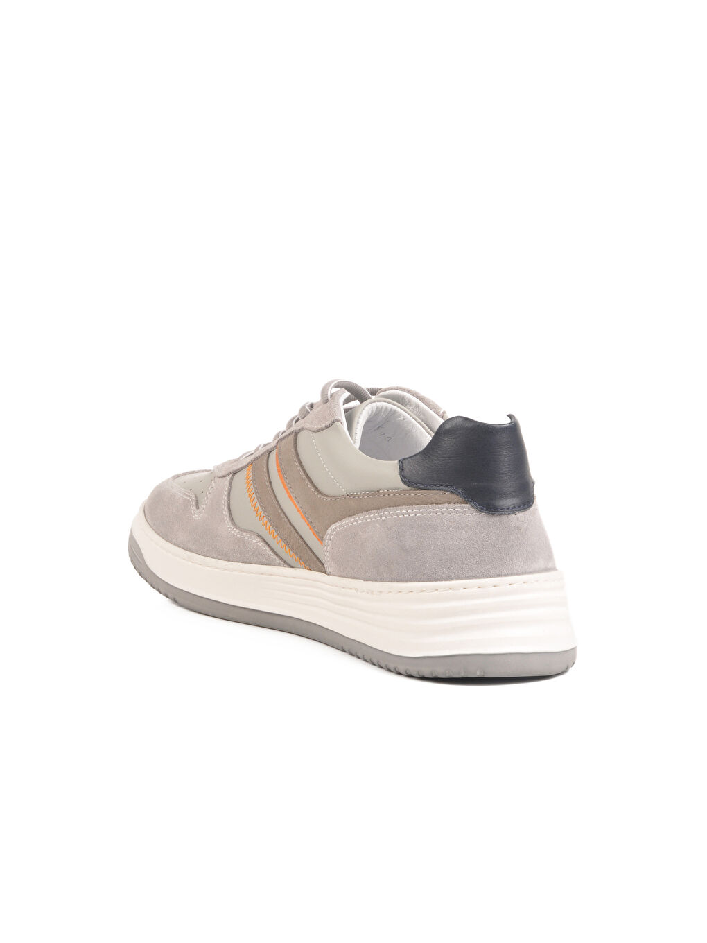Gri Süet Hakiki Deri Erkek Casual Ayakkabı LO1987-2090 M-3