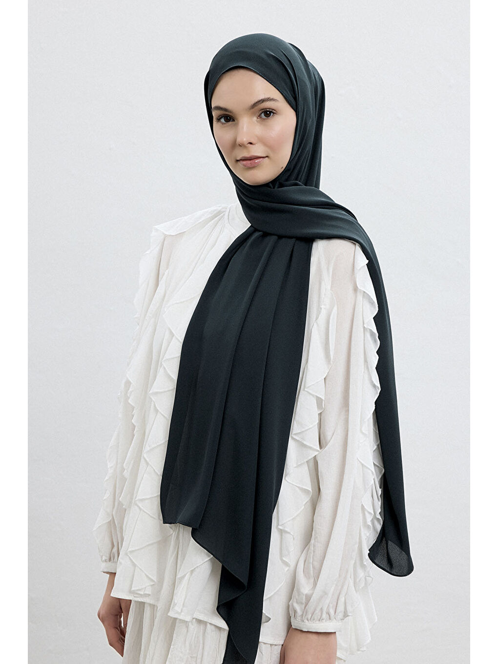 Daily Krep Şal Antrasit-3