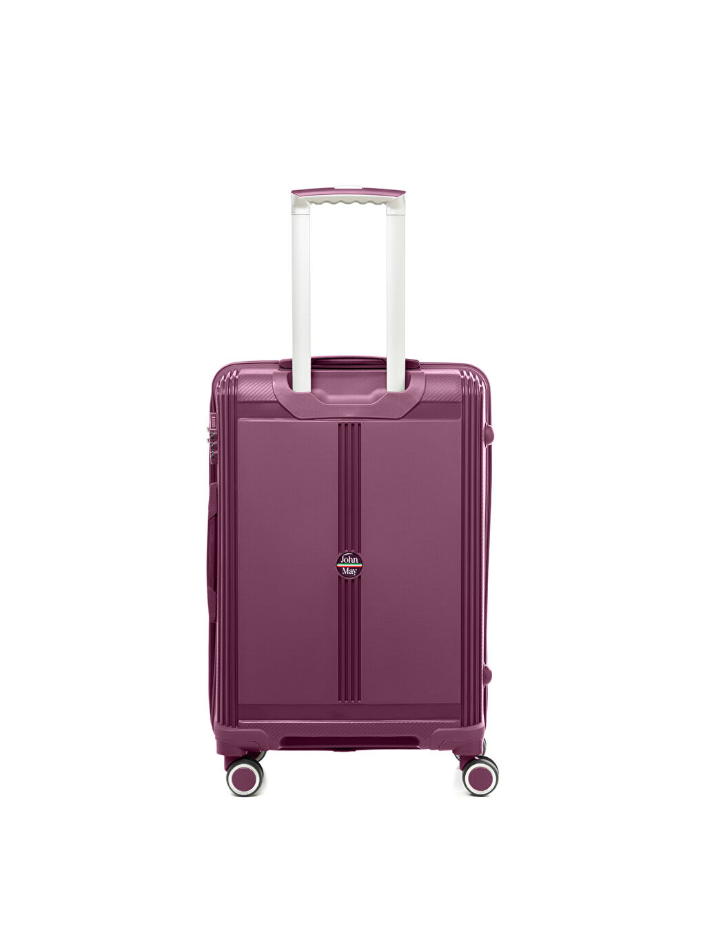 Unisex JMY8101.09 PP Silikon Valiz Orta Boy 67x41x29cm Mor-2
