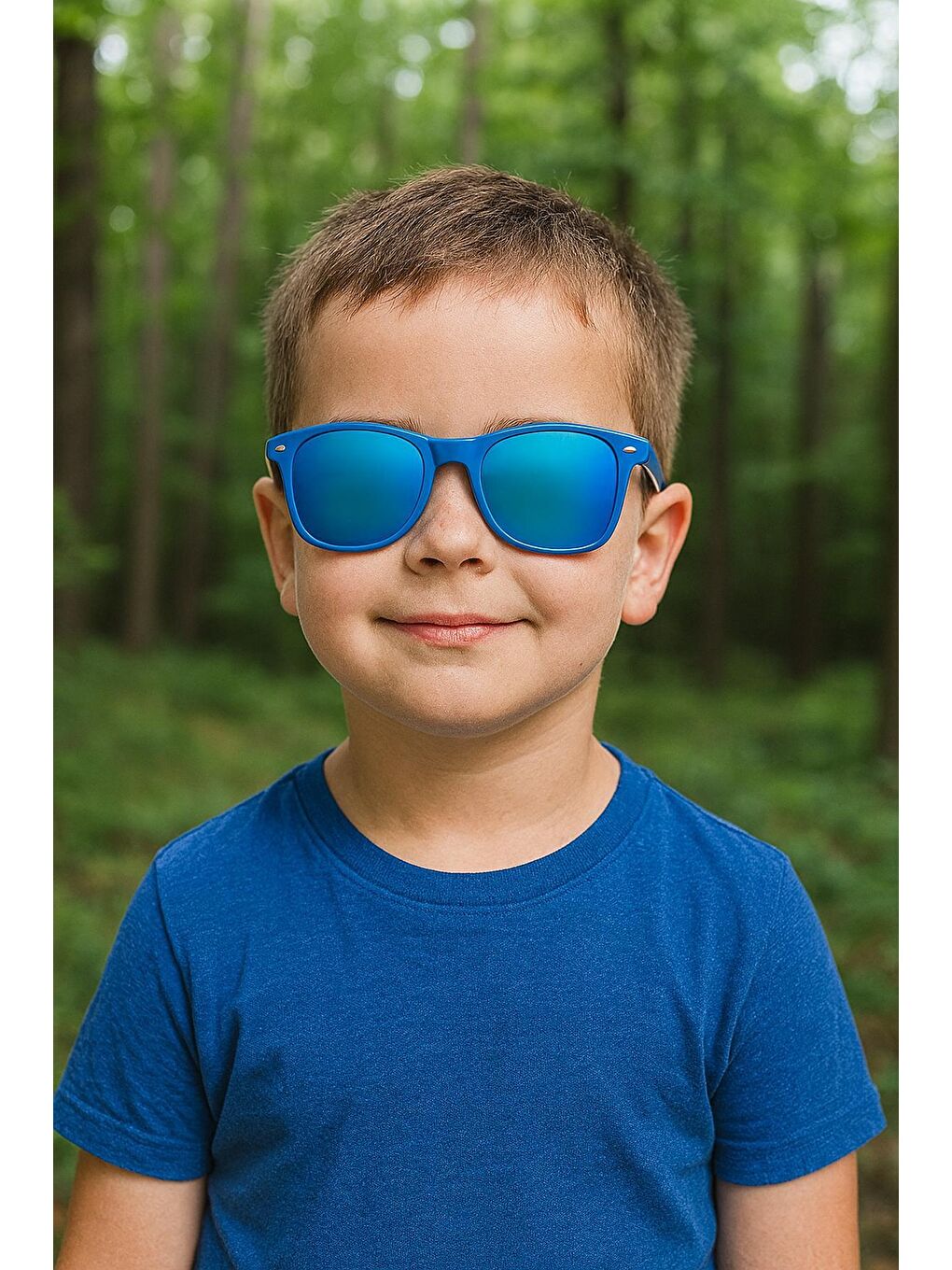 Lacivert Çocuk Güneş Gözlüğü-1