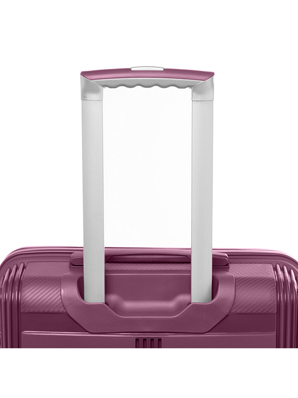 Unisex JMY8101.09 PP Silikon Valiz Orta Boy 67x41x29cm Mor-4