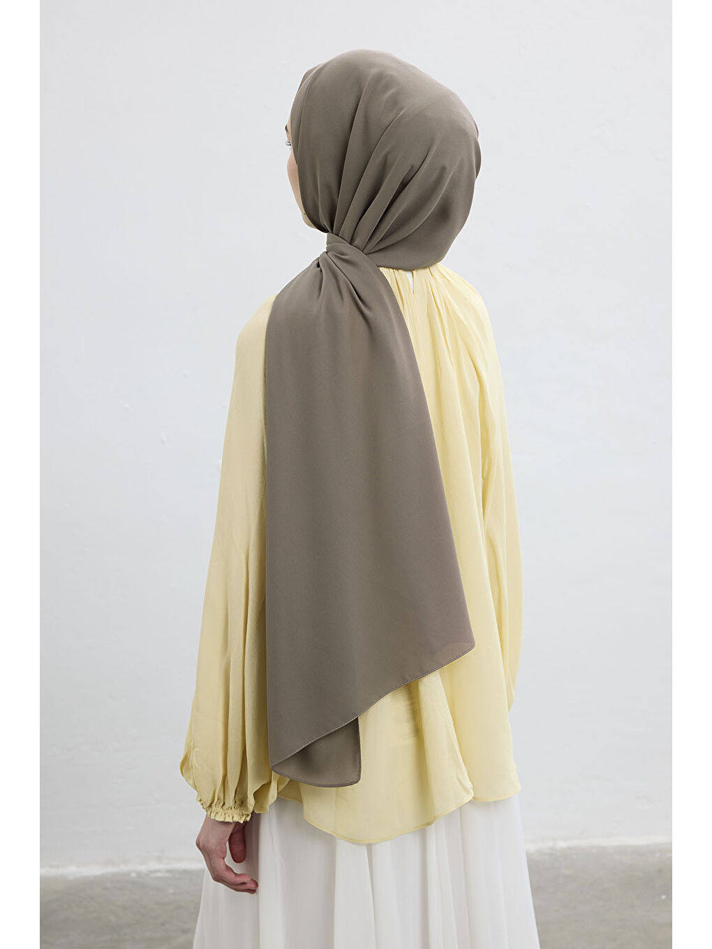 Bej Daily Krep Şal Vizon-2