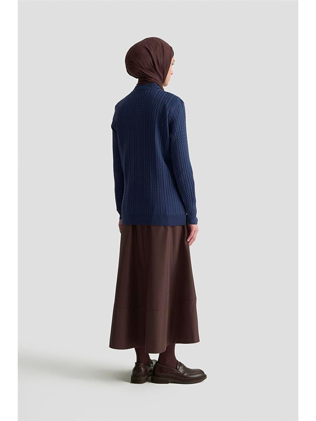 Saç Örgü Kazak 25Kd7005 İndigo-4