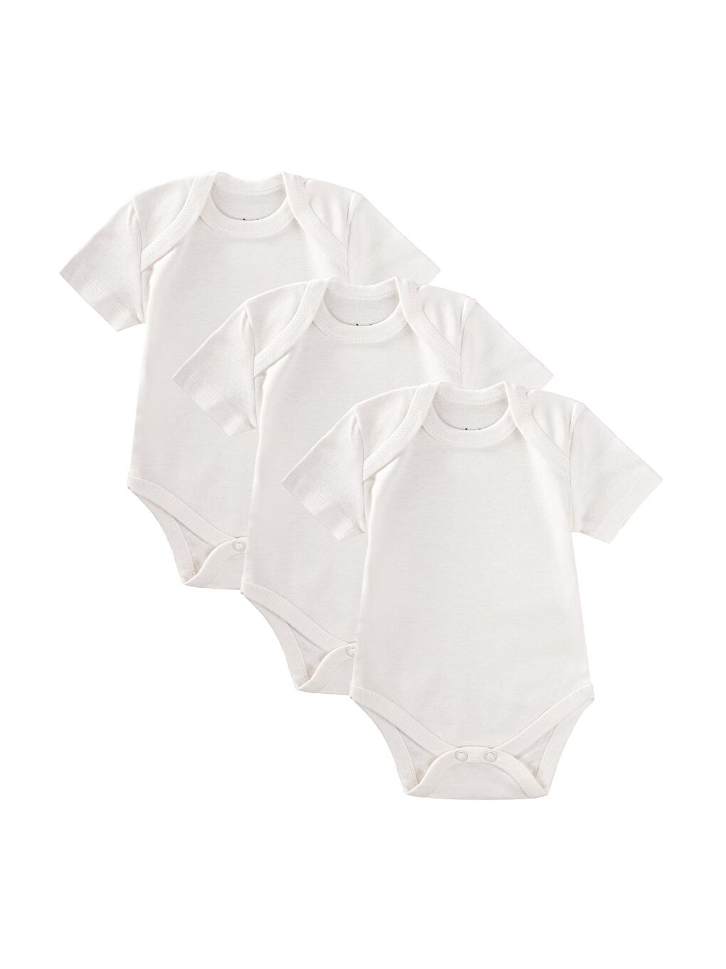 Üçlü Zıbın 0-3 Yaş Beyaz