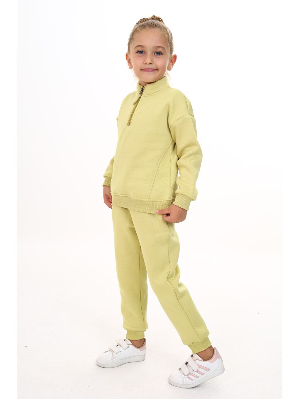 Yeşil Kız Çocuk Eşofman Takım-2