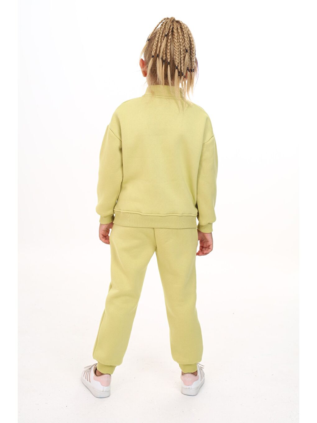 Yeşil Kız Çocuk Eşofman Takım-3