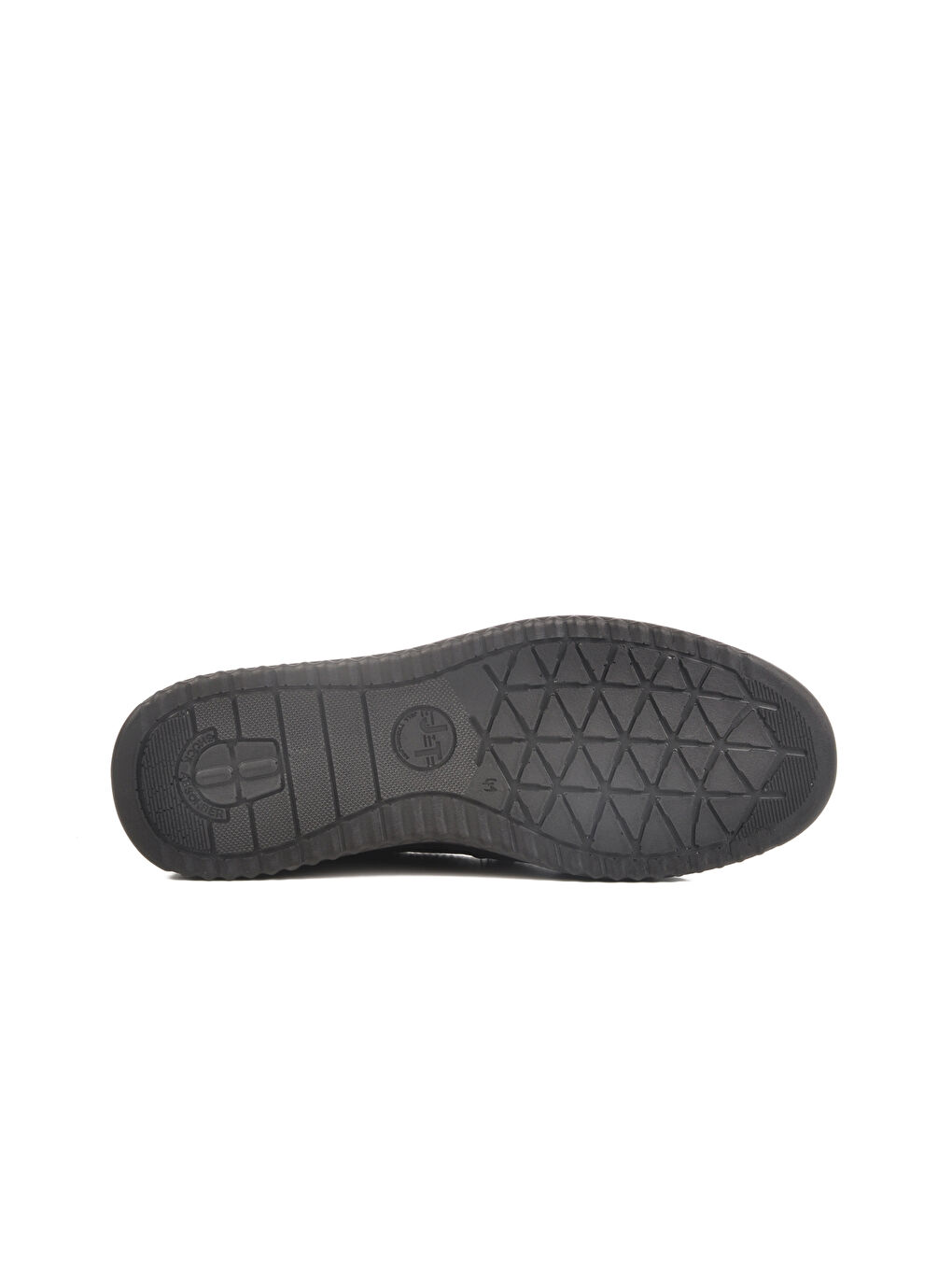 Siyah Hakiki Deri Erkek Casual Ayakkabı LO2070-C200 M-4