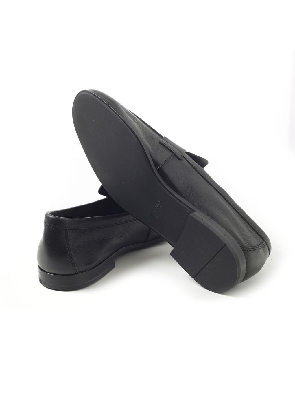 Erkek Siyah Loafer Ayakkabı 34M5 MOUSSE-4