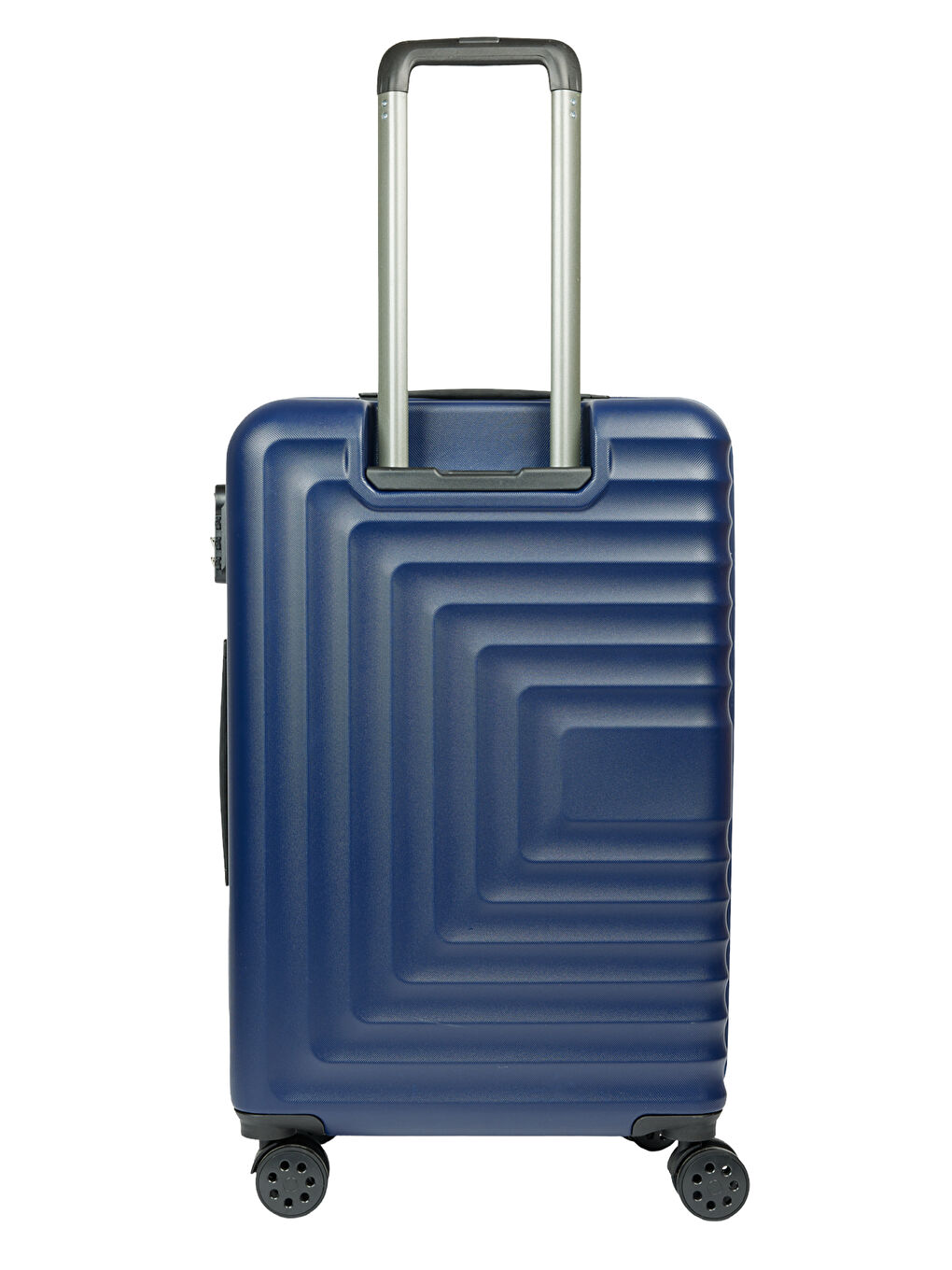 Erkek Lacivert Büyük Boy Valiz-4