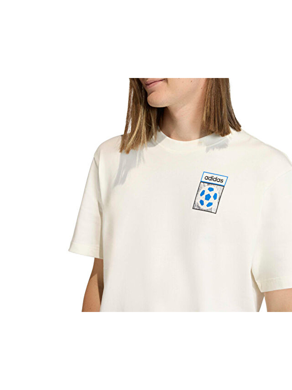 Flag Gfx Ss T Erkek Günlük Tişört Kd1430 Beyaz-2
