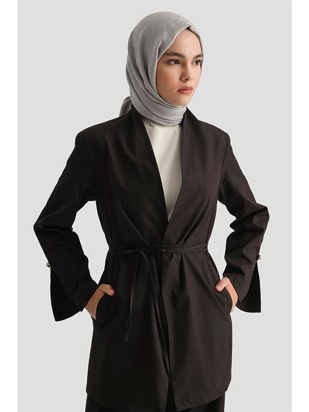 Blazer Ceketli Takım 25Y6007 Siyah-3