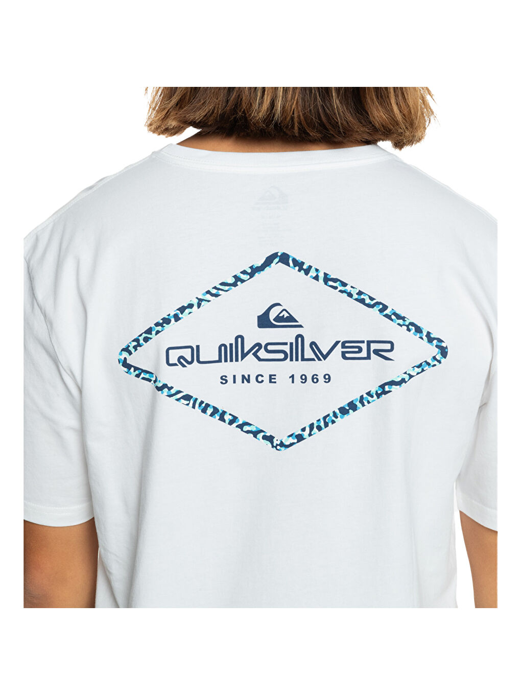 Omni Lock Erkek Beyaz Tişört-2