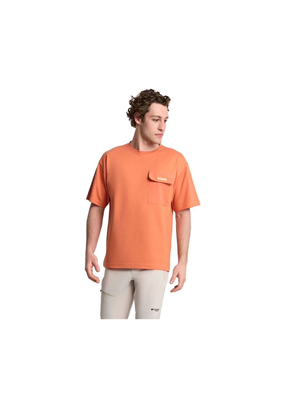 Turuncu CSC Heritage Erkek Kısa Kollu Tişört CS0376
