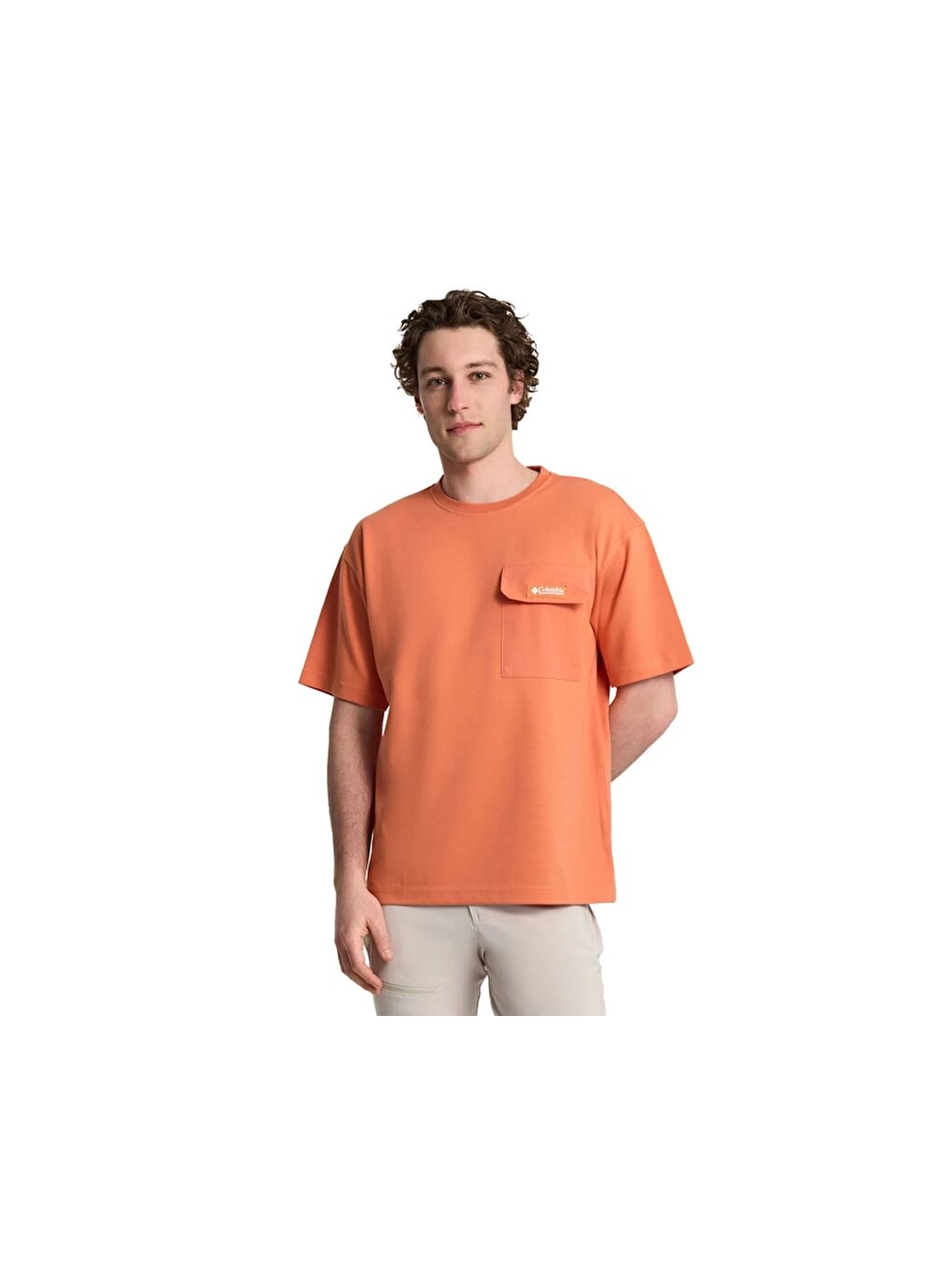 Turuncu CSC Heritage Erkek Kısa Kollu Tişört CS0376-2