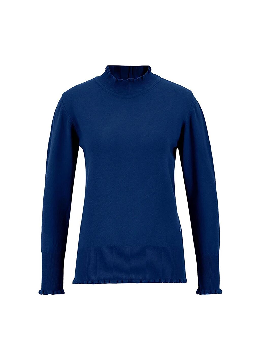 Lacivert Fırfır Detaylı Kazak 25Kd7007 Lacİvert