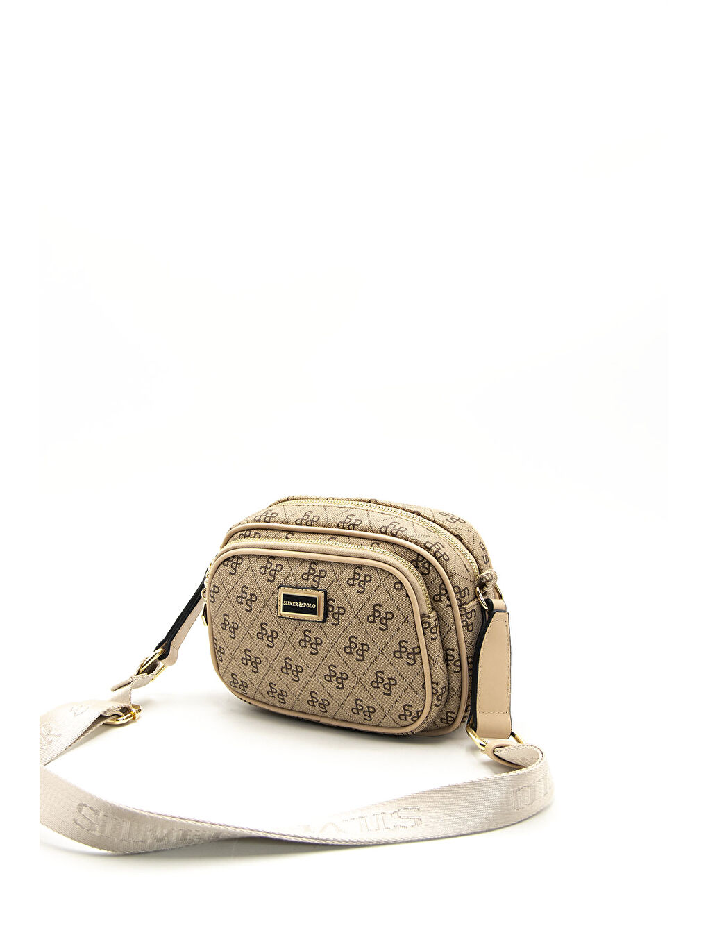 Bej Kadın Çapraz Çanta 1111-44472 ÇAPRAZ BAYAN ÇANTASI M178 KOYU BEJ-MAT TEN