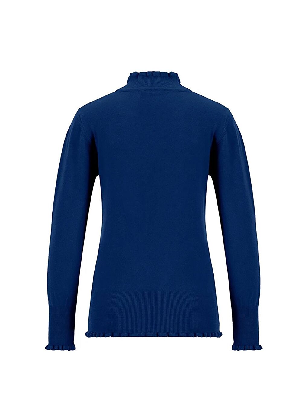 Lacivert Fırfır Detaylı Kazak 25Kd7007 Lacİvert-1