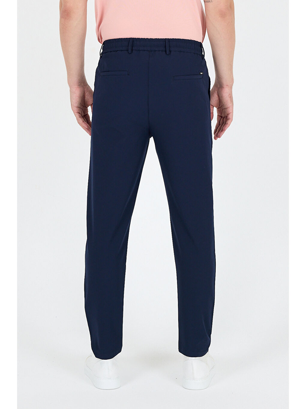 Lacivert Spor ve Günlük Rahat Cool %92Polyester %8Elastan Esnek Kumaş Erkek Jogger Pantolon Eşofman Altı 3670-3