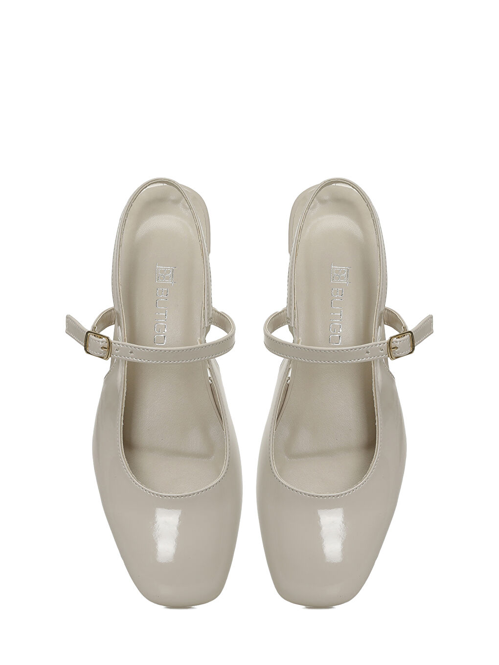 MARY 5FX Bej Kadın Topuklu Ayakkabı-3