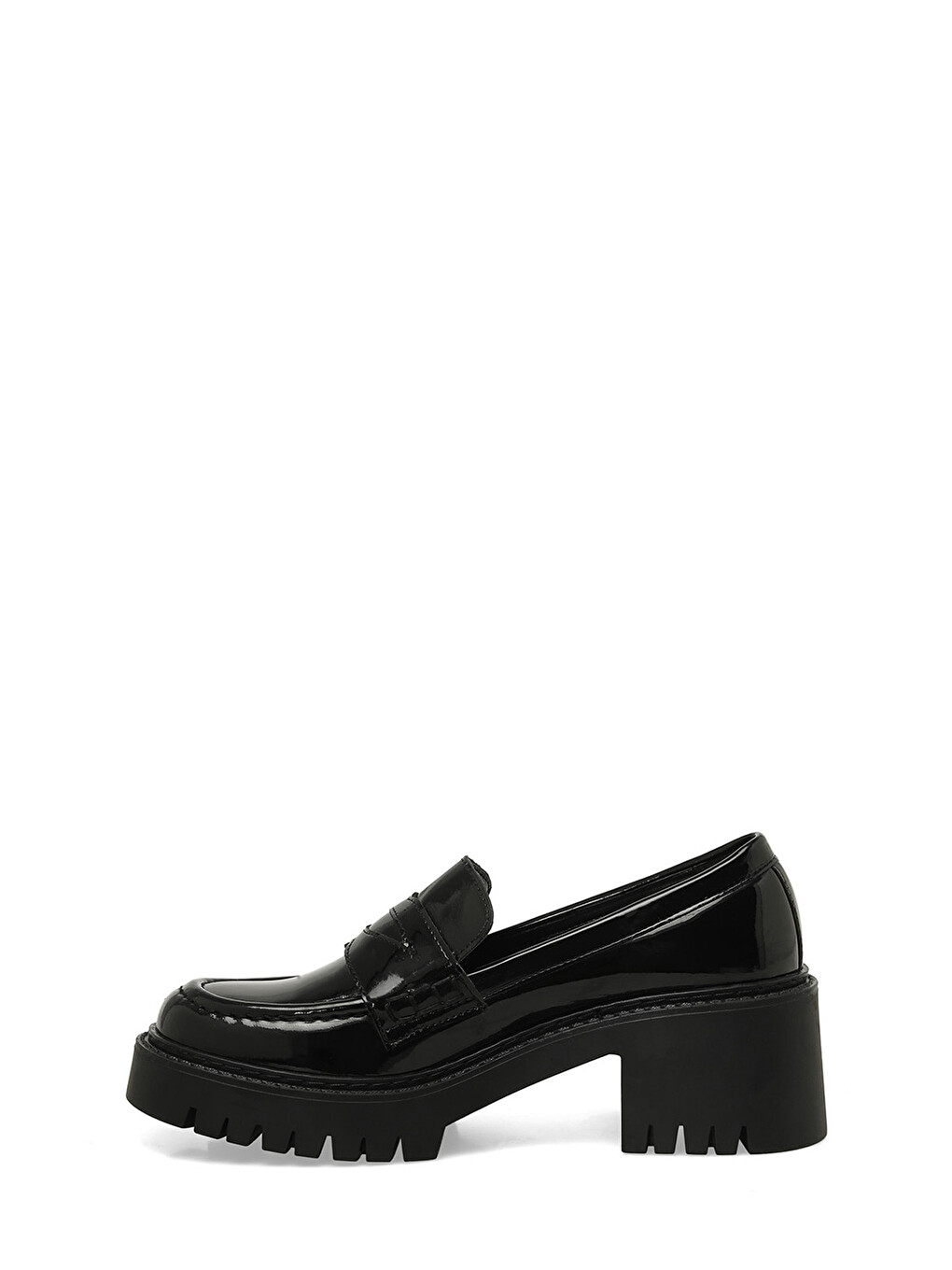 24k-894 4pr Siyah Kadın Loafer Ayakkabı-2