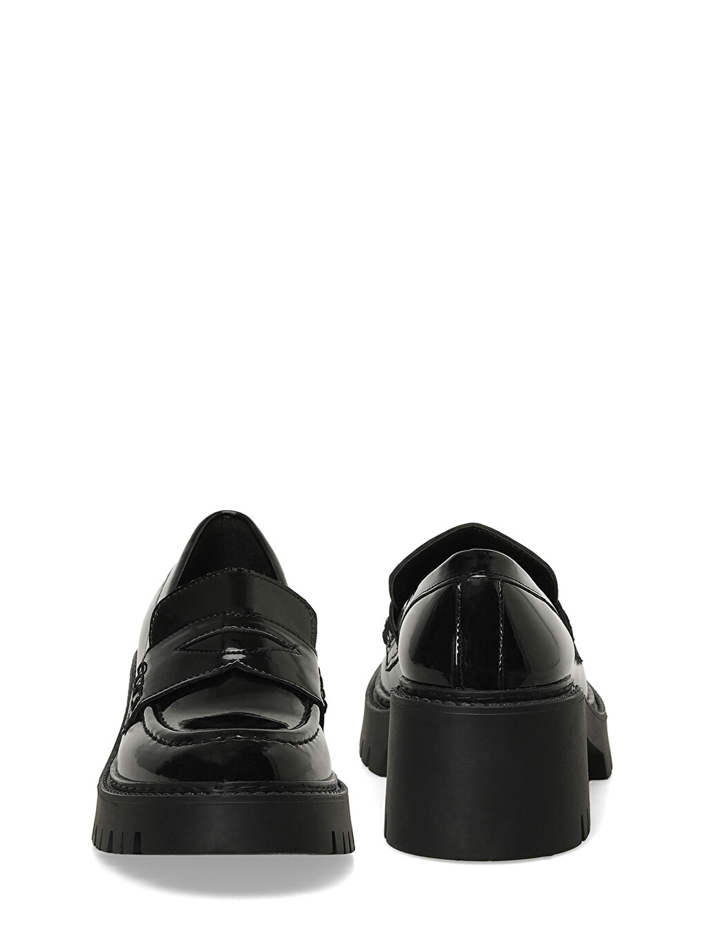 24k-894 4pr Siyah Kadın Loafer Ayakkabı-4