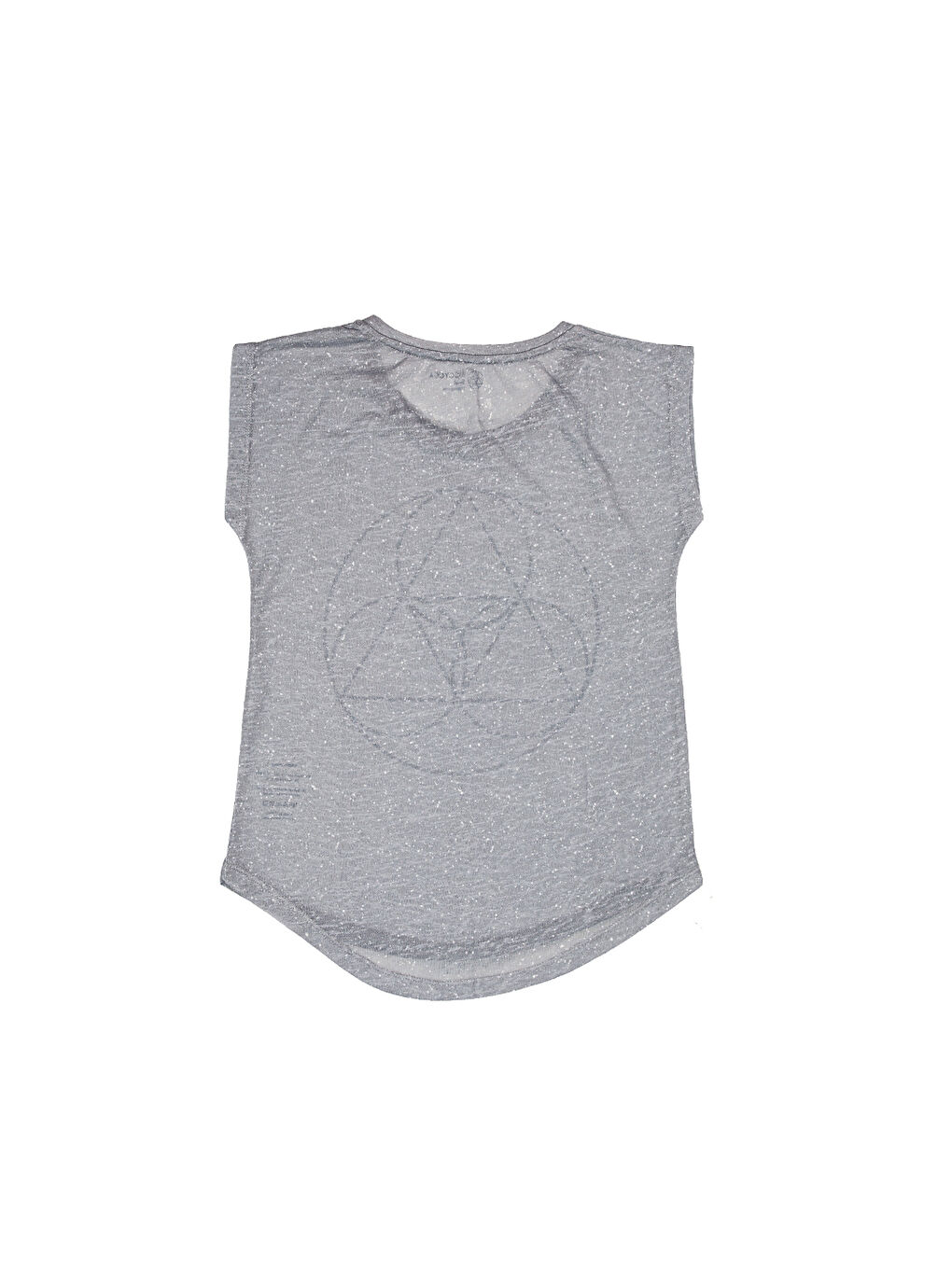 BiggYoga Namaste Gri T-Shirt-1