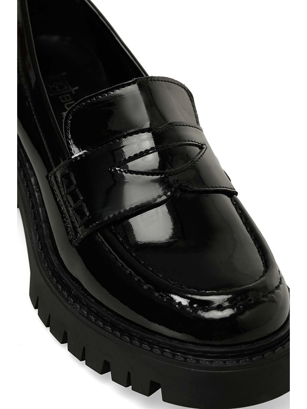 24k-894 4pr Siyah Kadın Loafer Ayakkabı-6