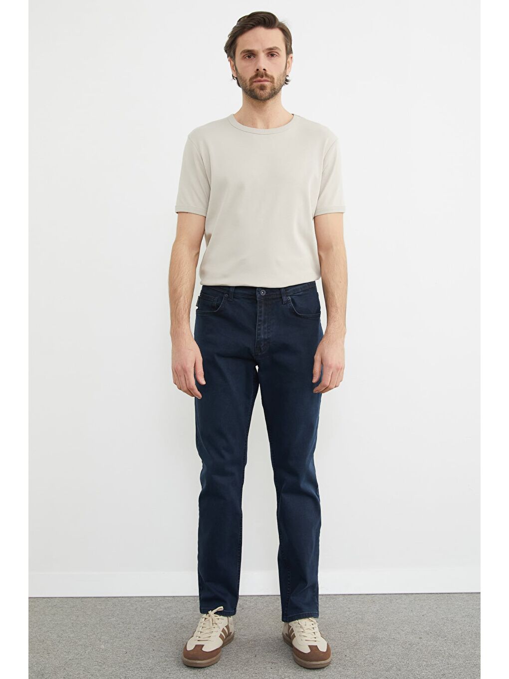 Mavi Büyük Beden Regular Fit Jean-2