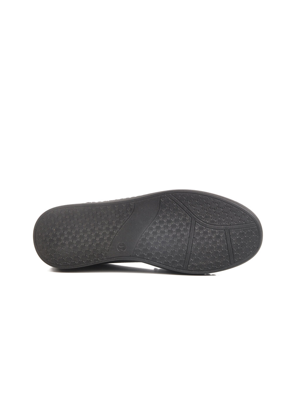 Siyah Hakiki Deri Anatomik Kadın Casual Ayakkabı F-2045 Z-4