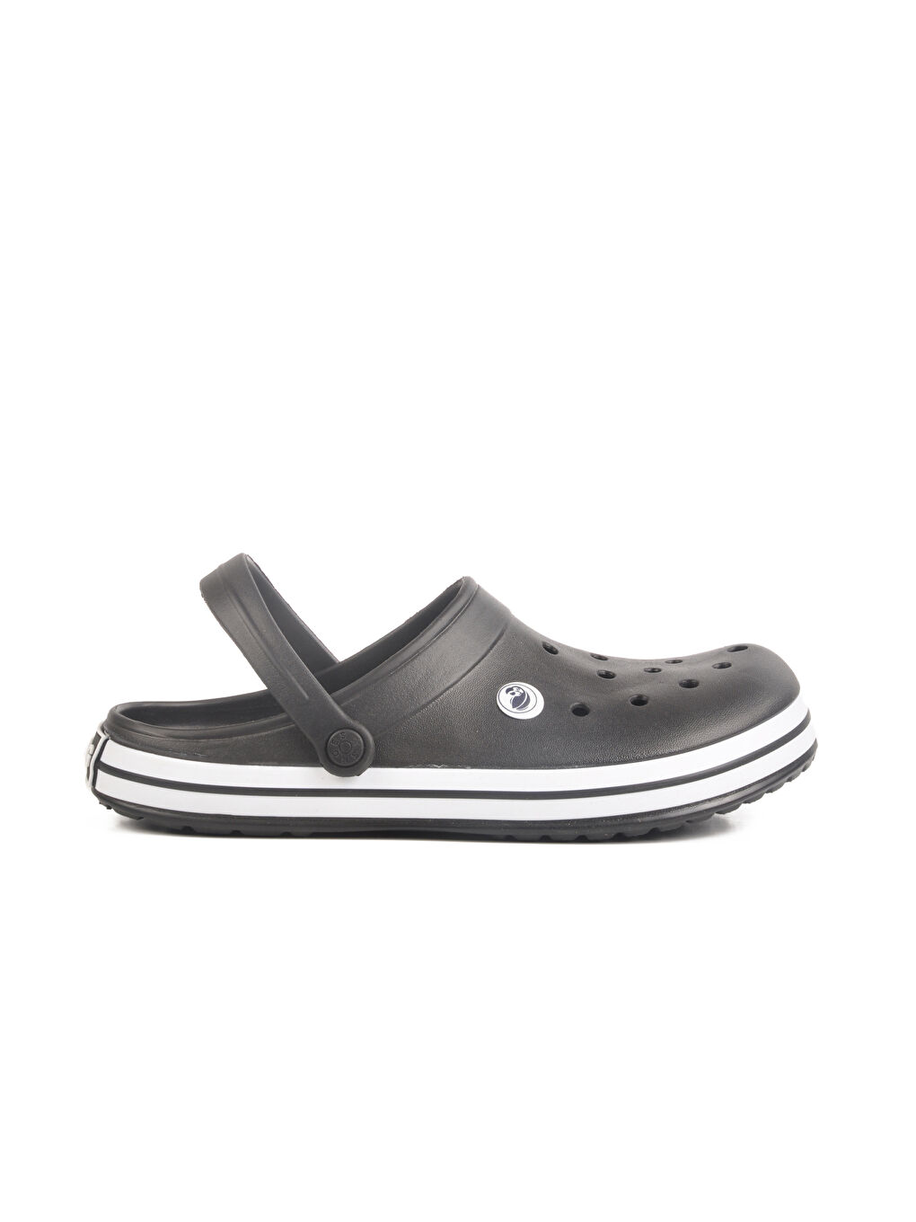 Siyah Büyük Numara Eva Hafif Erkek Sabo Terlik 214 M