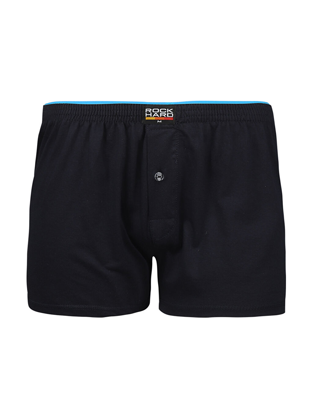 Karışık Erkek Havlu Bel Düğmeli %100 Pamuk Boxer 4'Lü Paket-3