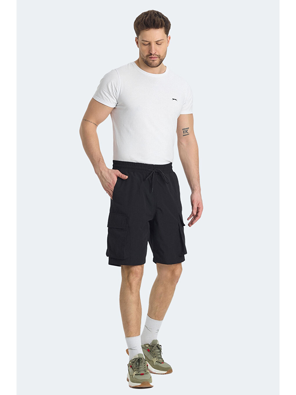 SLAZENGER RODYA Erkek Şort Siyah - 3