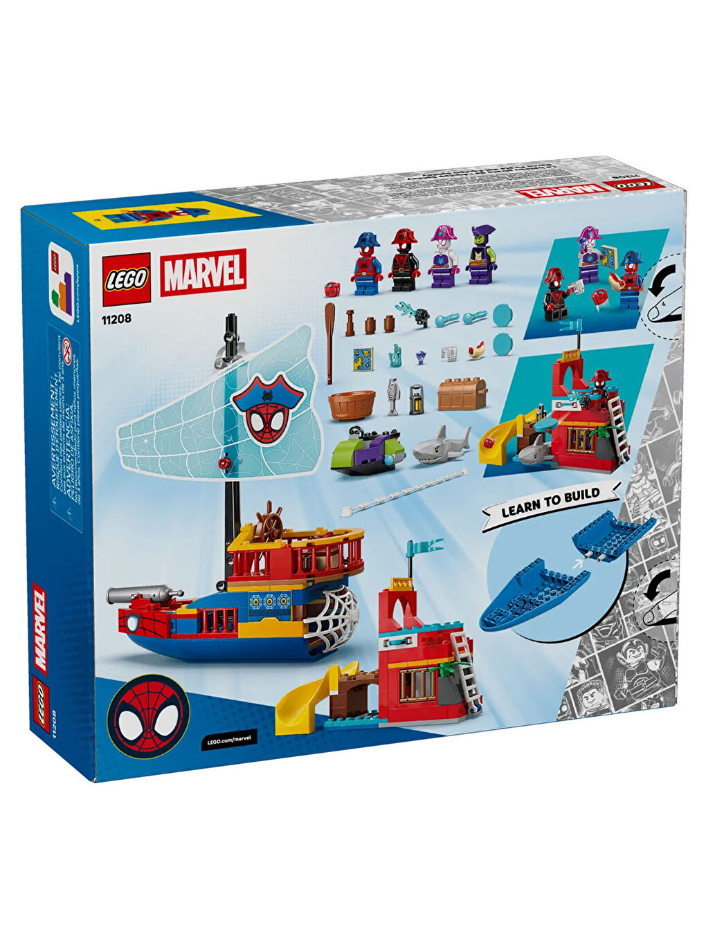 Marvel Spidey ve Arkadaşları Spidey Takımı Gemisi 11208-1