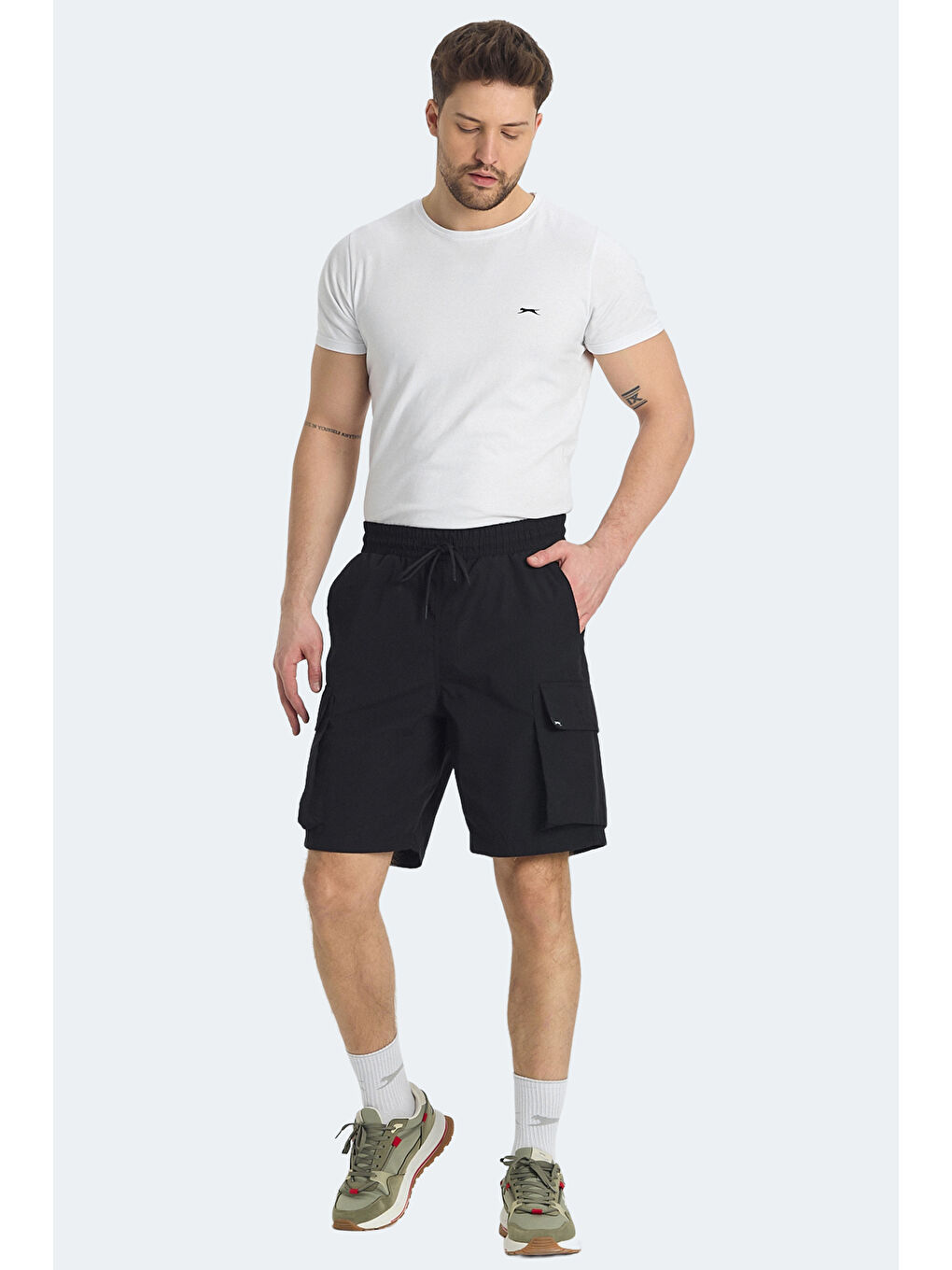 SLAZENGER RODYA Erkek Şort Siyah - 6