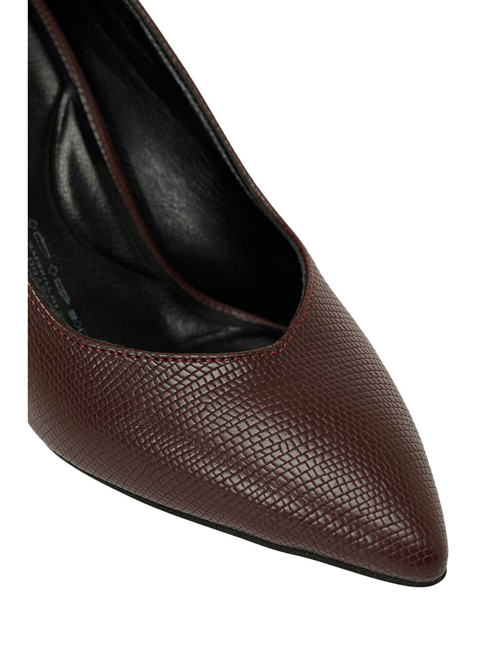 324055.Z 5PR Bordo Kadın Topuklu Ayakkabı-6