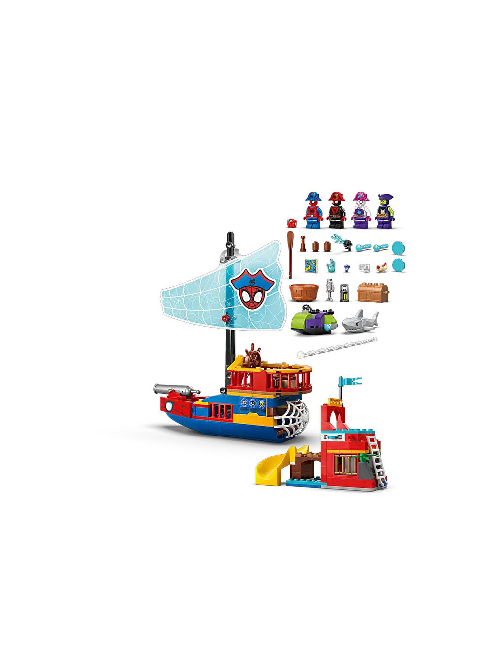 Marvel Spidey ve Arkadaşları Spidey Takımı Gemisi 11208-5