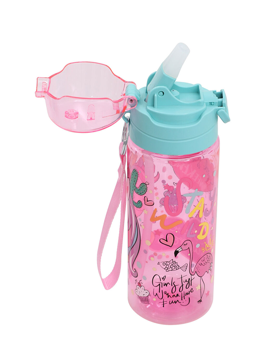 OTTO.45566 5PR Pembe Kız Çocuk Matara-2