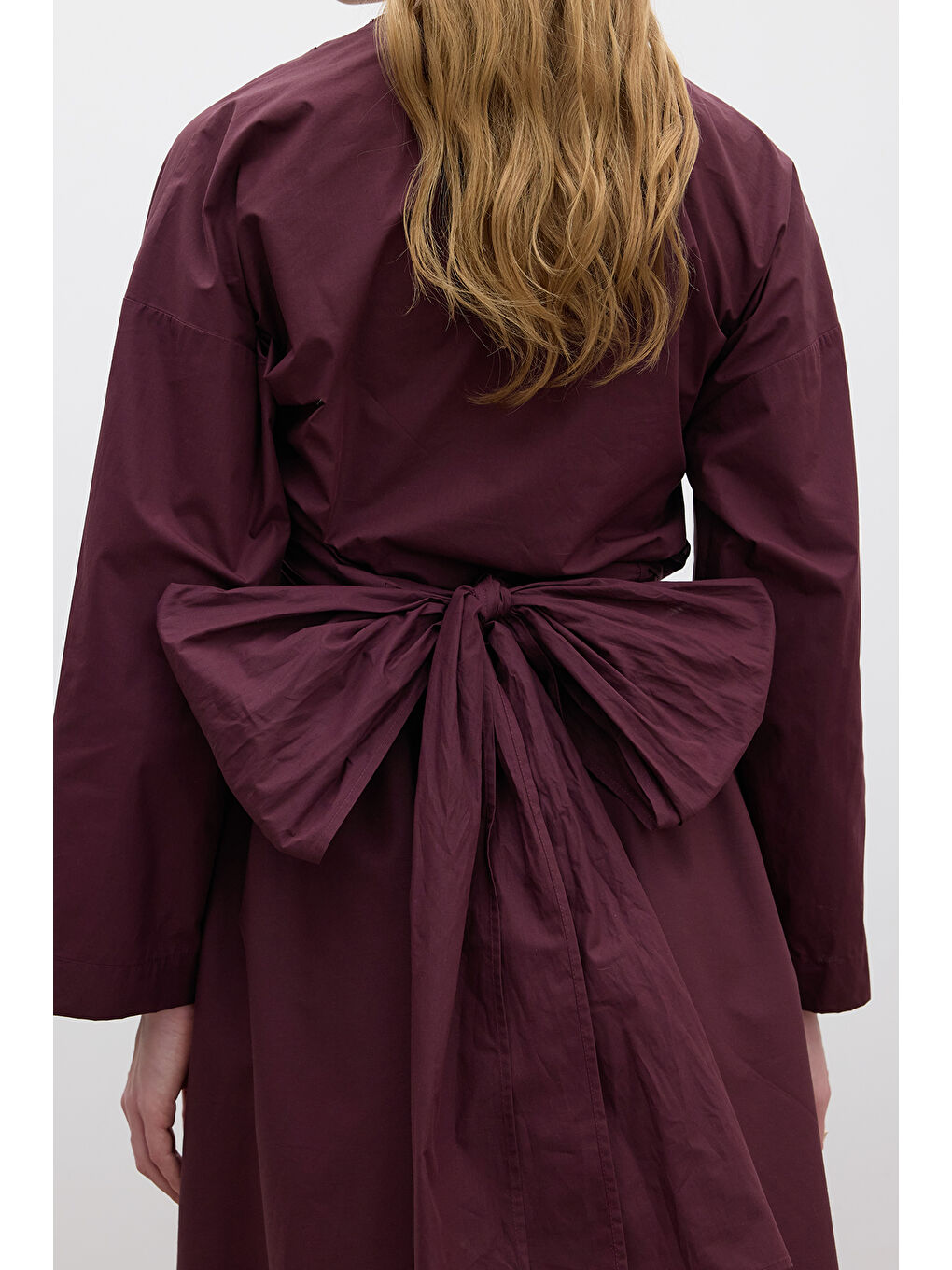 Kimono Tarz Premıum Gömlek Bordo-7