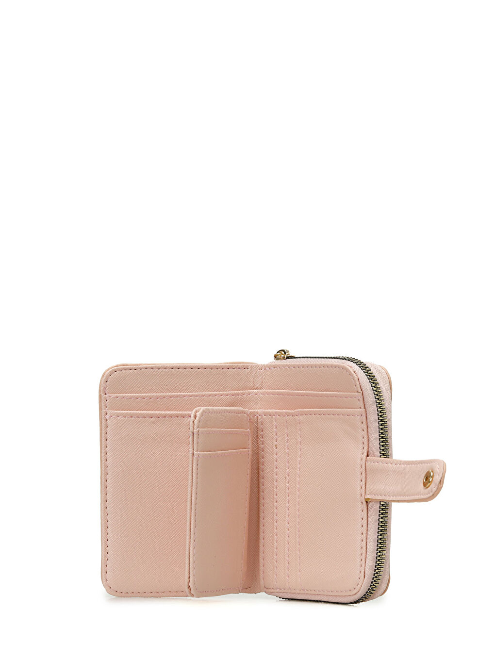 Pembe SOFT MINI 5FX Pudra Kadın Cüzdan-3