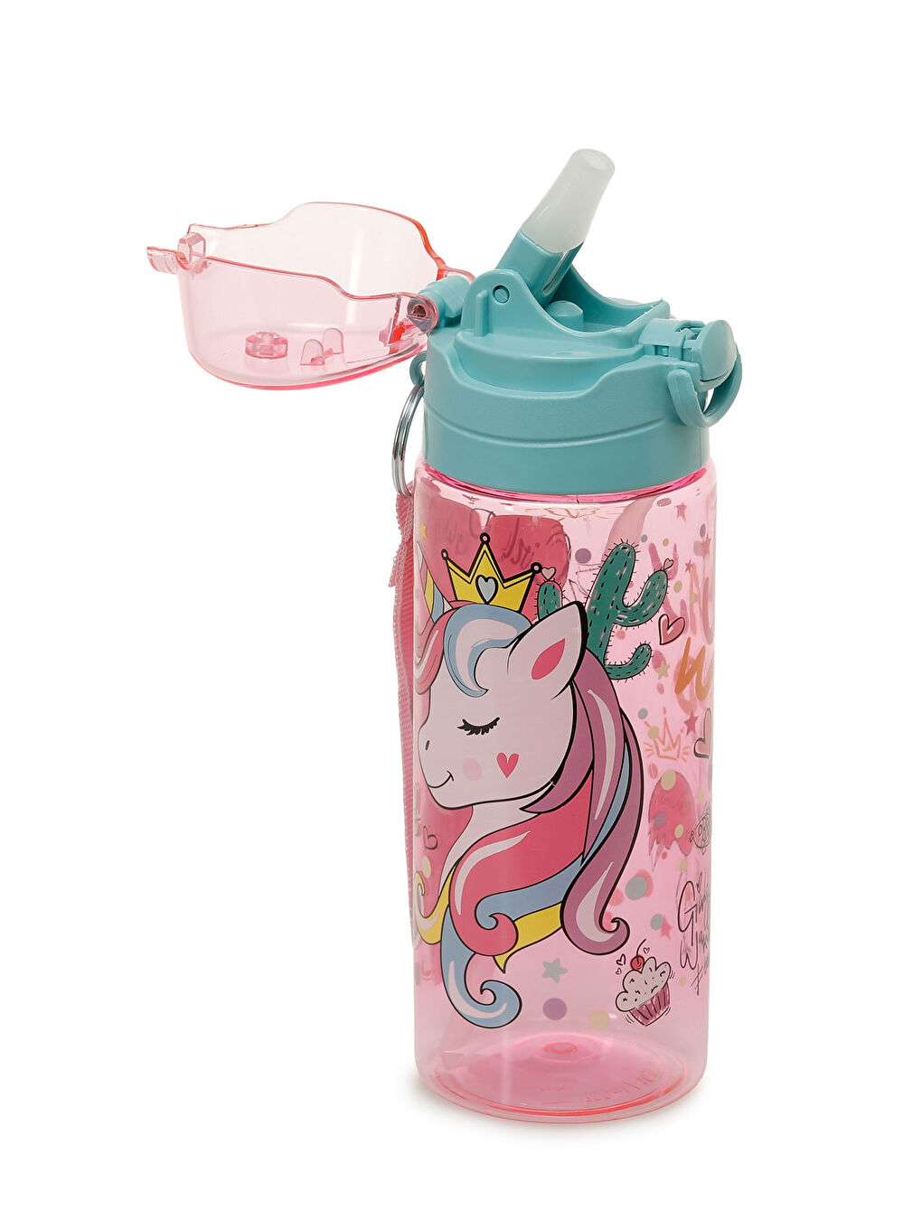 OTTO.45566 5PR Pembe Kız Çocuk Matara-3