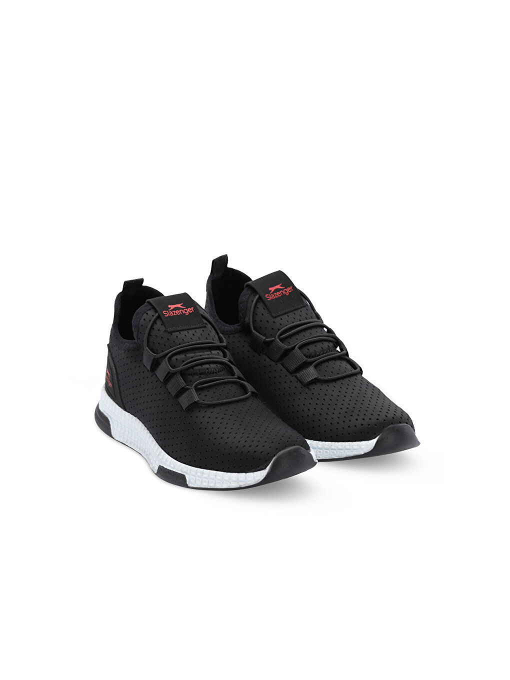 SLAZENGER ABENA NOK Unisex Çocuk Günlük Siyah / Kırmızı - 1