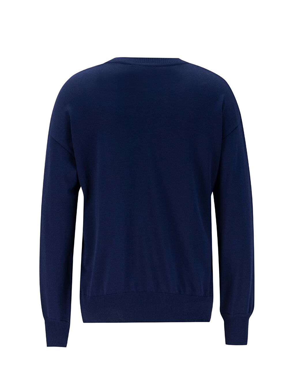 Aller Detaylı Triko Kazak 24Kd2005 Lacivert-1