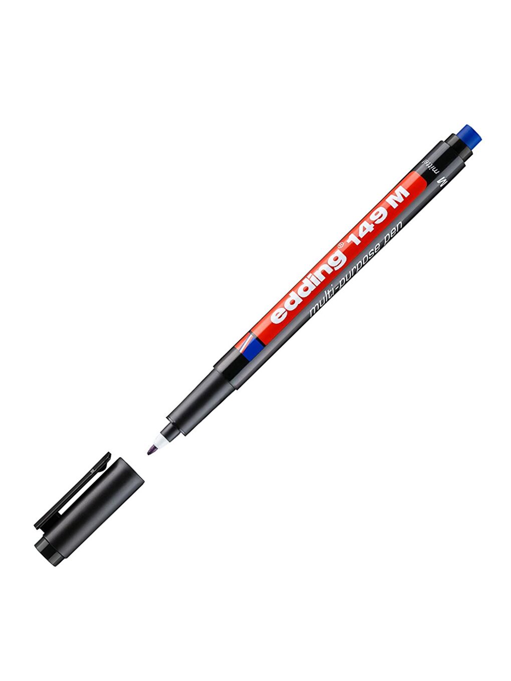 149 M Permanent Silgili Asetat Kalemi 1.0 mm Siyah 1 Adet-2