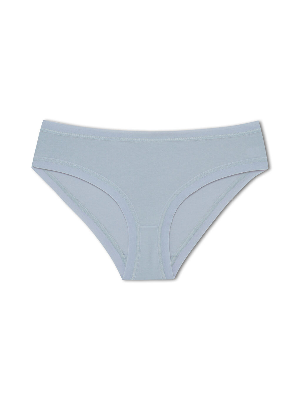 Bej Pamuklu Bel Paça Lastikli Kadın Külot 5'li Paket-3