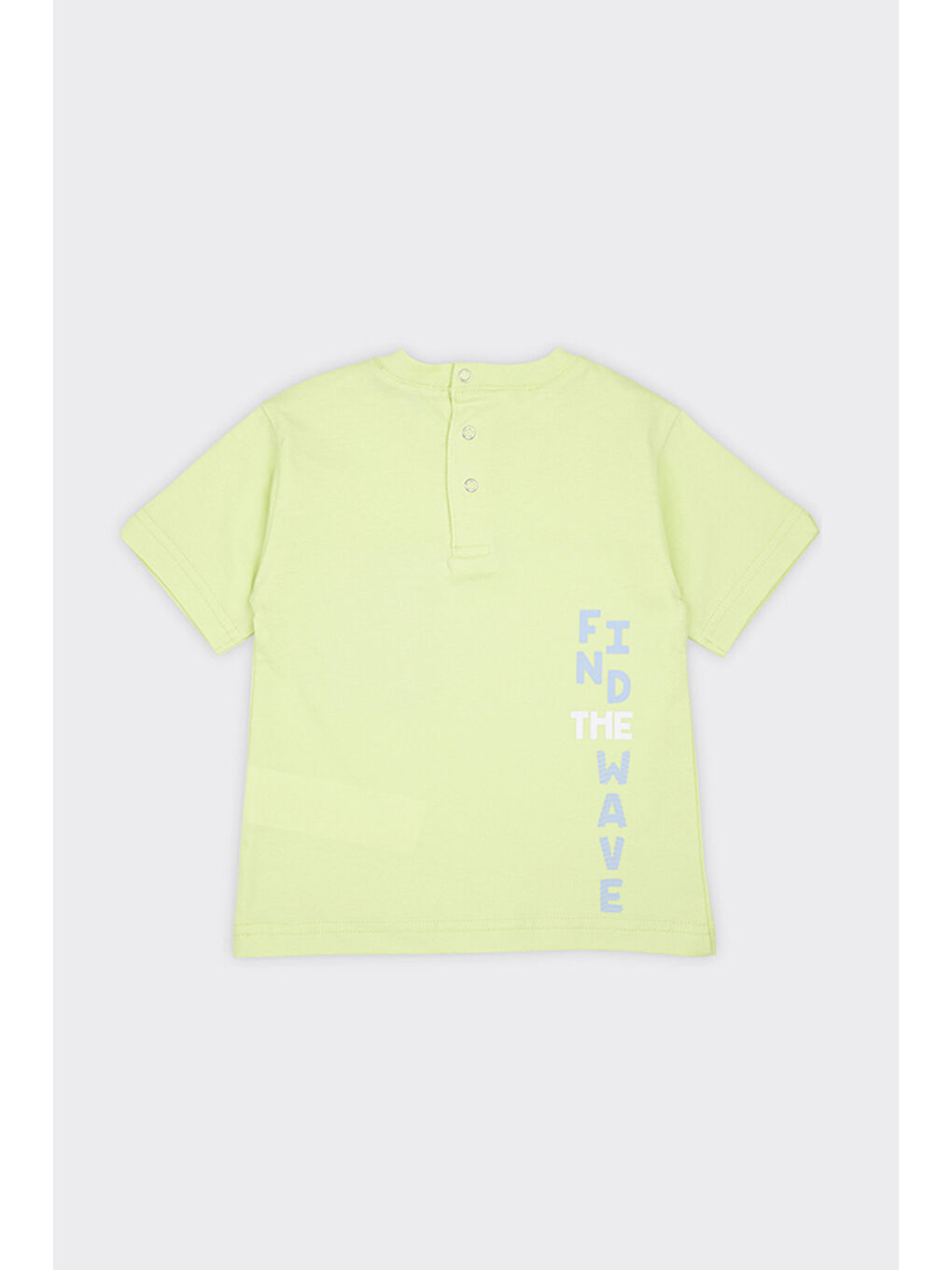 Erkek Bebek Cepli Yeşil Tişört-1