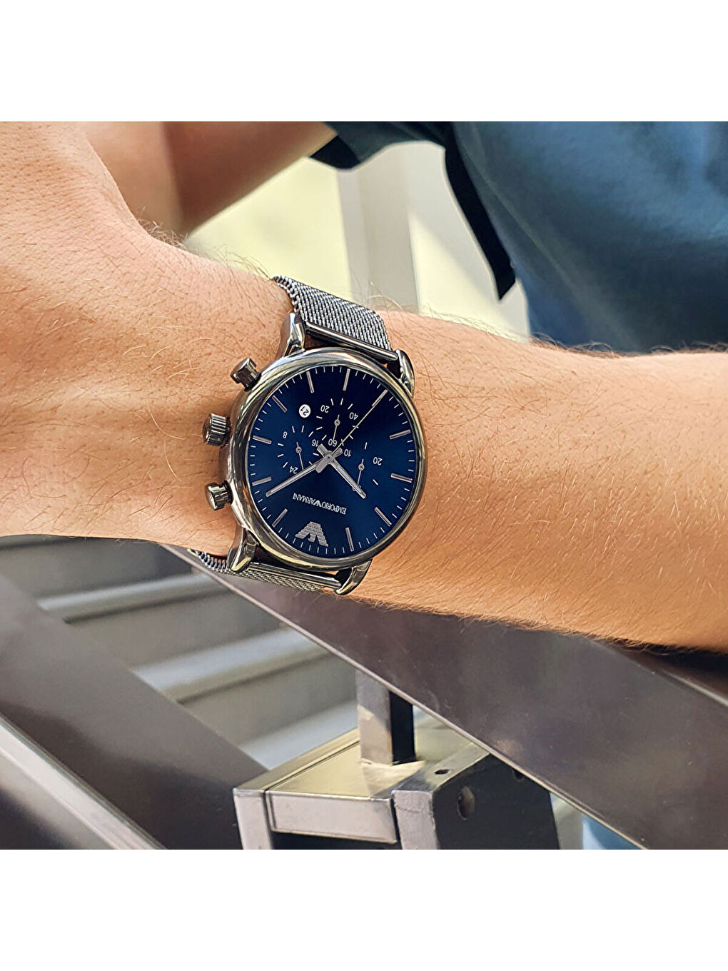 Gri AR1979 Erkek Kol Saati-4