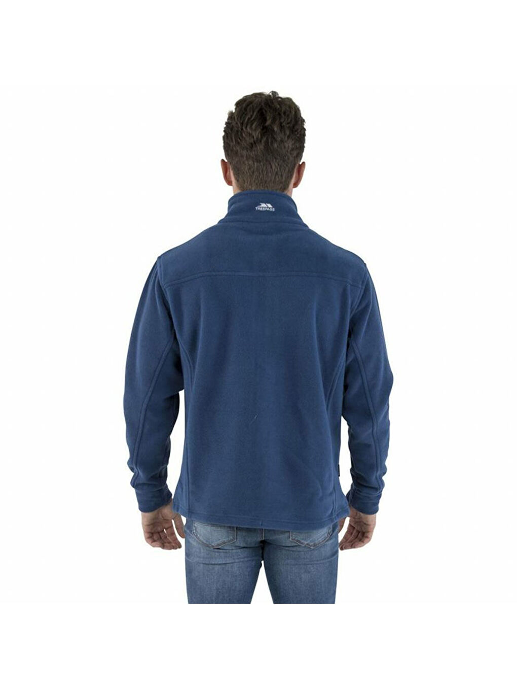 Lacivert Bernal - Fleece At300 Erkek Mavi Polar Fermuarlı Sweatshirt-3